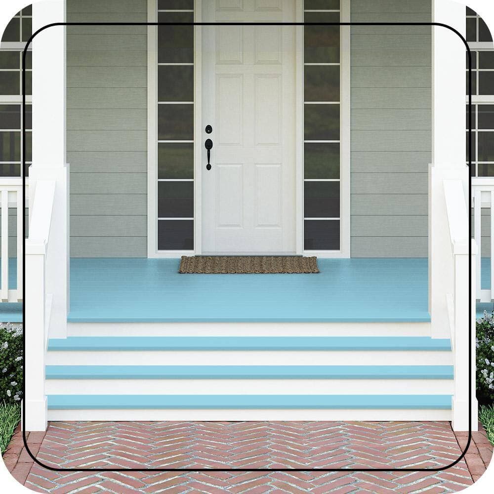 BEHR PREMIUM #P490-2 Textured Low-Lustre Enamel Interior/Exterior Porch and Patio Anti-Slip Floor Paint (2)