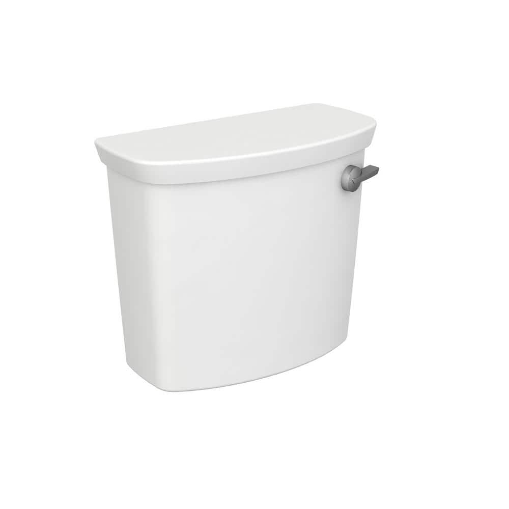American Standard Yorkville VorMax 1.28 GPF Single Flush Toilet Tank Only with Right Hand Trip Lever in White (1)