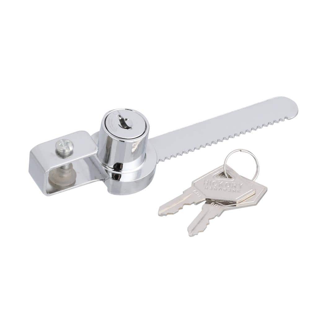 First Watch Security Chrome Keyed Alike Showcase Door Lock (2)