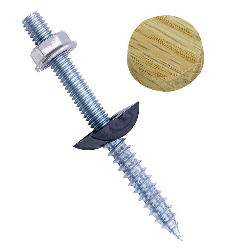 EVERMARK Stair Parts 3-1/2 in. Steel Rail Bolt (1)