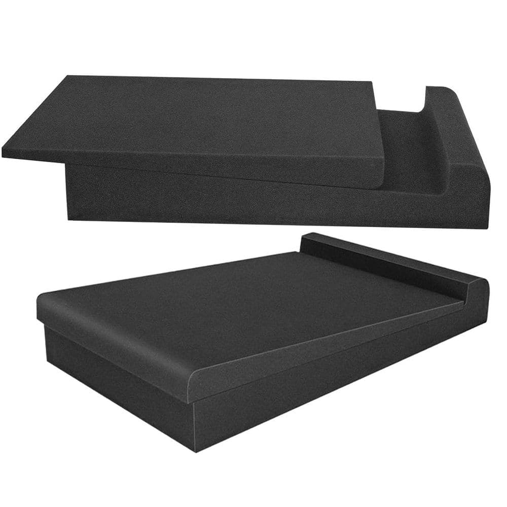 Laybus Studio Monitor Isolation Pads for 5-6 in. Speakers (2-Pack), Studio Foam Prevents Vibrations, High Density Design
