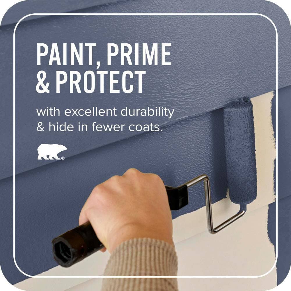 BEHR ULTRA 1 qt. #PPU15-18 Vintage Velvet Flat Exterior Paint & Primer (3)