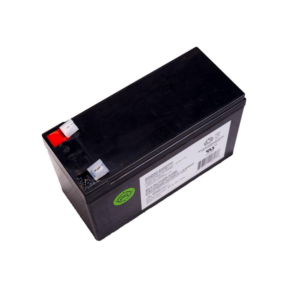 Unbranded 2.5 in. Lead Acid 12-Volt 7.0 Ah Black Replacement Battery (4)