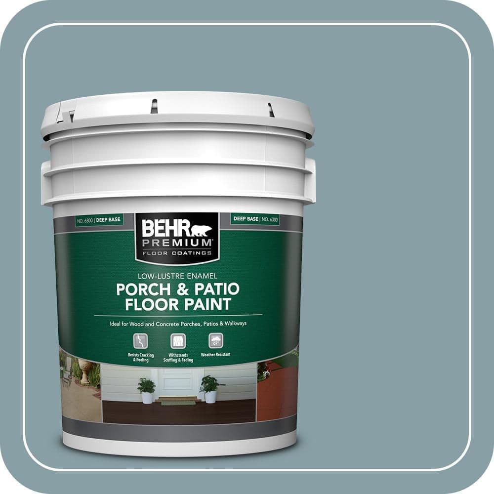 BEHR PREMIUM #BNC-18 Textured Low-Lustre Enamel Interior/Exterior Porch and Patio Anti-Slip Floor Paint (1)