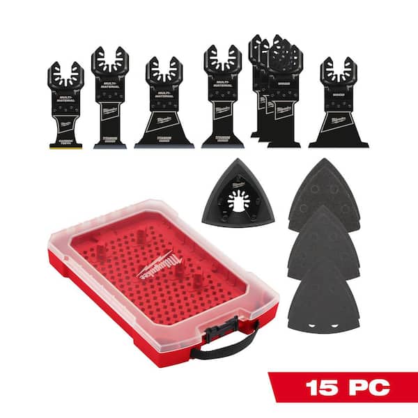 Milwaukee Oscillating Multi-Tool Blade Kit (15-Piece) (2)