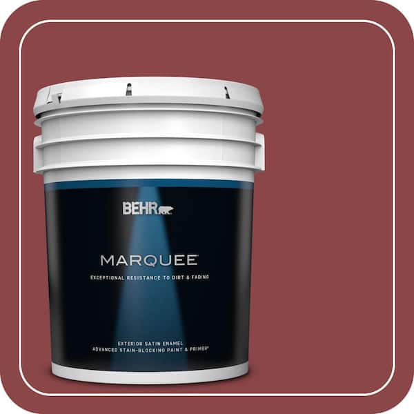 BEHR PREMIUM PLUS #PPU1-10 Forbidden Red Enamel & Primer Color Sample (3)