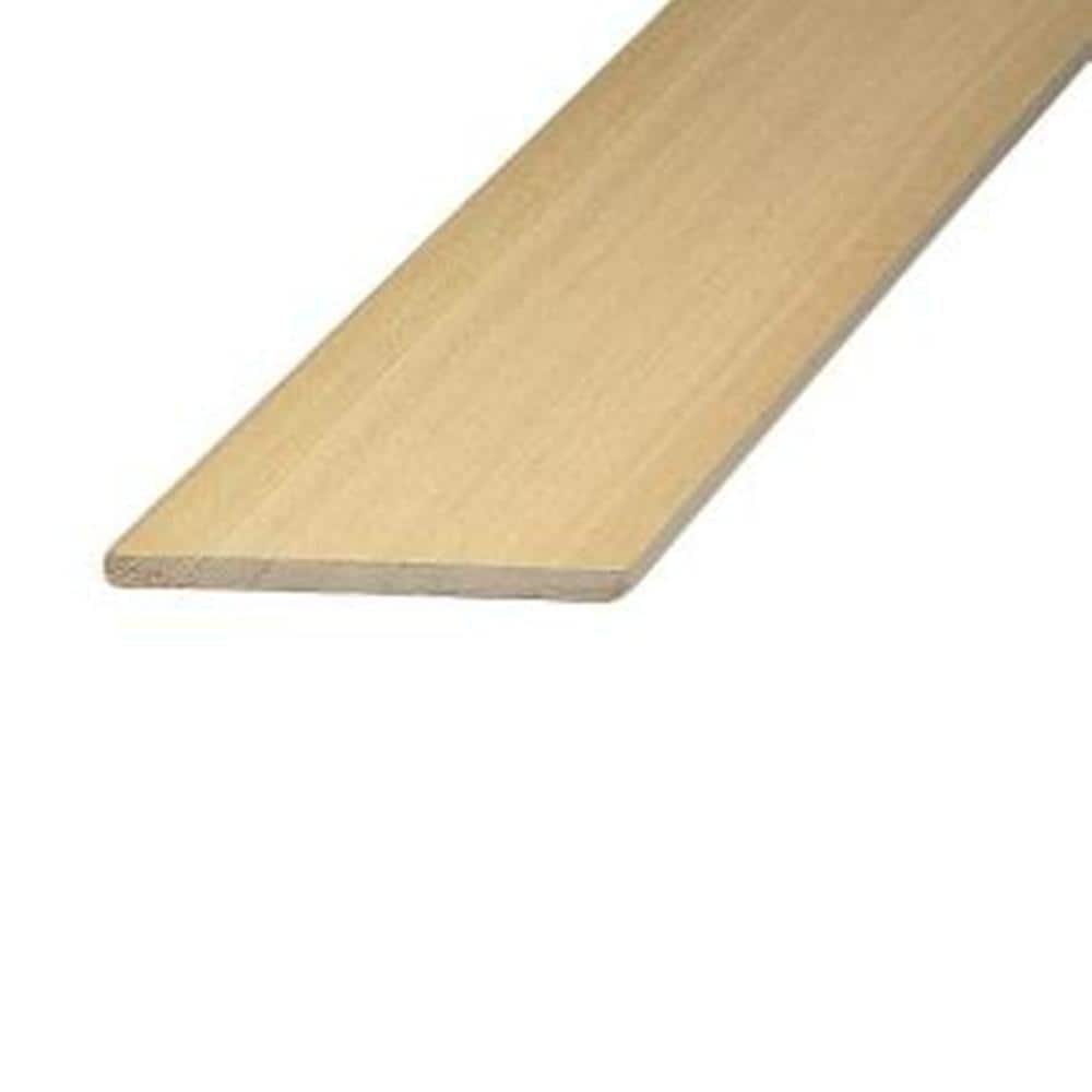 Builders Choice 1 in. x 3 in. x Random Length S4S Poplar Board