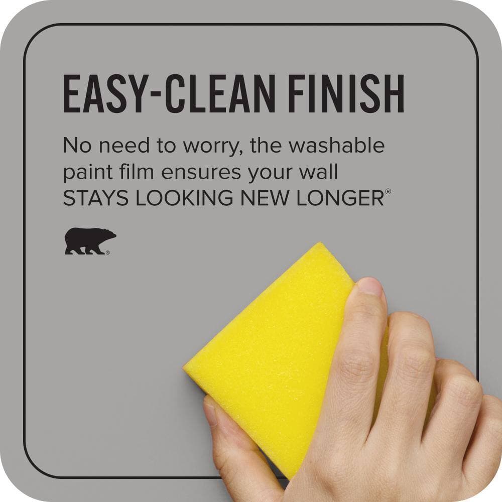 BEHR ULTRA 1 gal. #PPU26-07 Smokey Wings Extra Durable Flat Interior Paint & Primer (4)