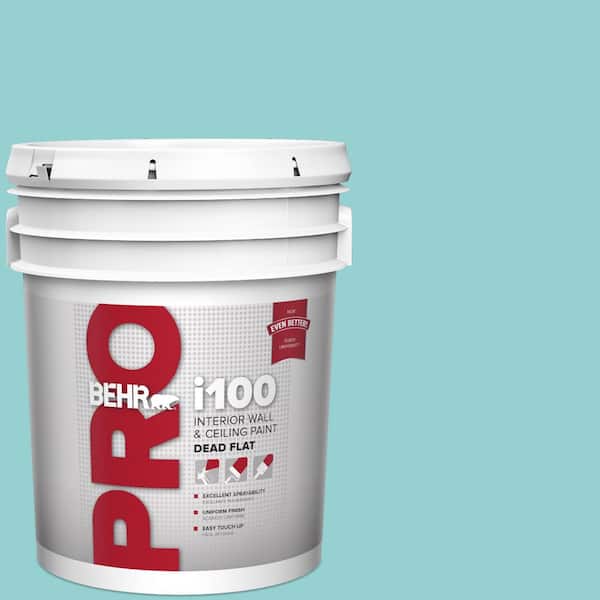 BEHR PRO 5 gal. #M460-3 Big Surf Dead Flat Interior Paint (2)