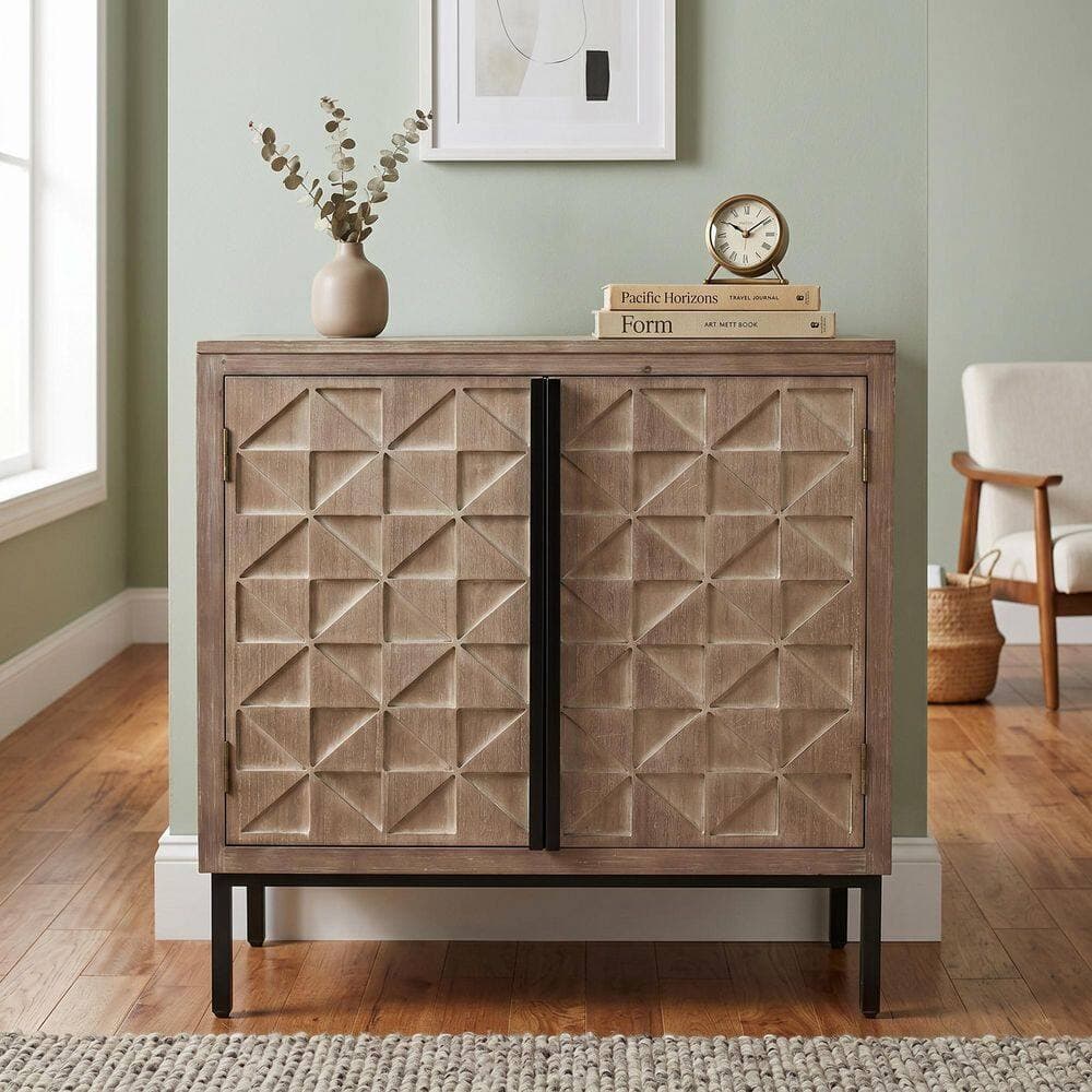 Boosicavelly 27.6 in. W 13.5 in. D 29 in. H Linen Cabinet (2)