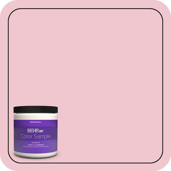 BEHR PREMIUM PLUS 8 oz. #P140-2 Sweetheart Eggshell Enamel Interior Paint & Primer Color Sample (2)