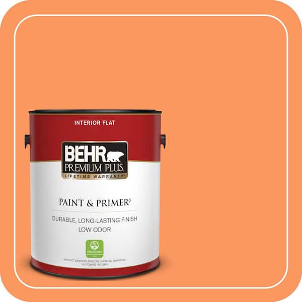 BEHR PREMIUM PLUS #230B-5 Indian Paint Brush Enamel & Primer Color Sample (2)