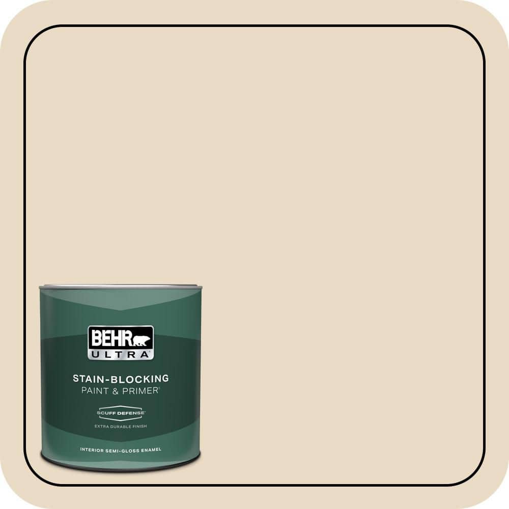 BEHR ULTRA 1 qt. #MQ3-41 Moongaze Extra Durable Semi-Gloss Enamel Interior Paint & Primer