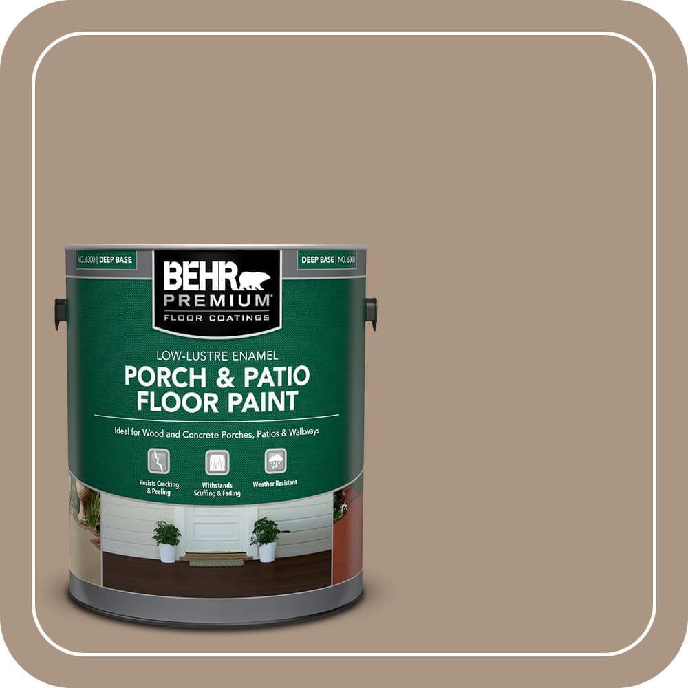 BEHR PREMIUM #MS-24 Low-Lustre Enamel Interior/Exterior Porch and Patio Floor Paint (1)