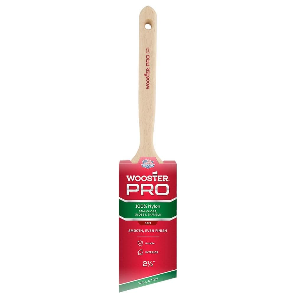 Wooster Pro Nylon Thin Angle Sash Brush