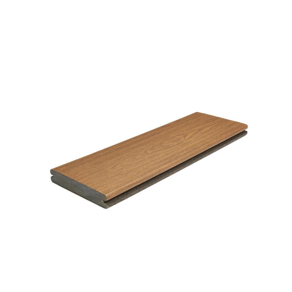Trex Signature 1 in. x 6 in. x 1 ft. Ocracoke Composite Deck Board Sample (1)