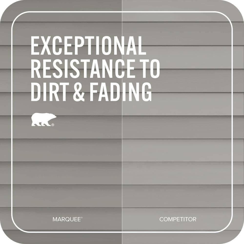 BEHR MARQUEE 1 gal. #PPU24-08 Parador Stone Flat Exterior Paint & Primer (4)