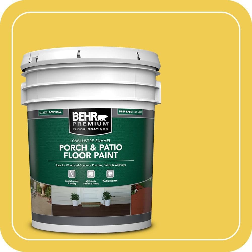BEHR PREMIUM #P310-6 Low-Lustre Enamel Interior/Exterior Porch and Patio Floor Paint (1)