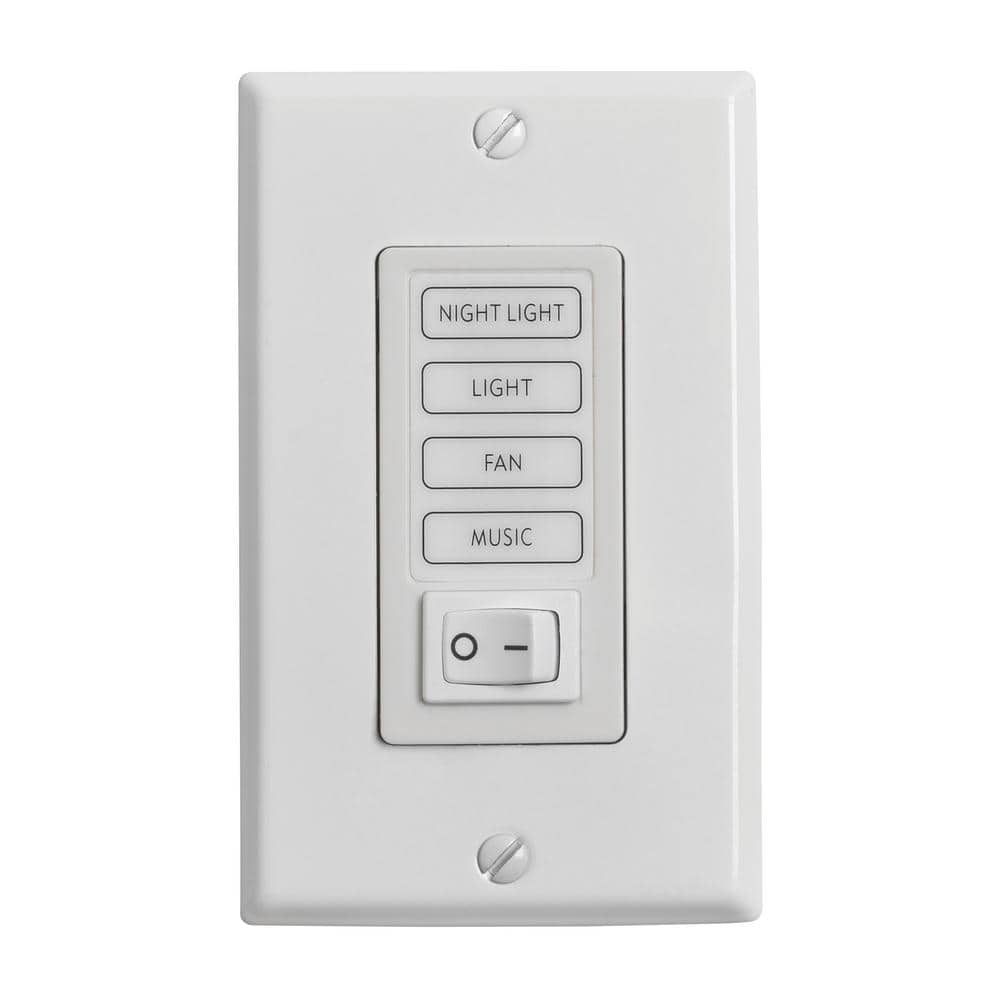 Commercial Electric 110 CFM 1.5 Sone Quiet Bathroom Exhaust Fan with Bluetooth Speaker, LED Light and Easy Install (4)