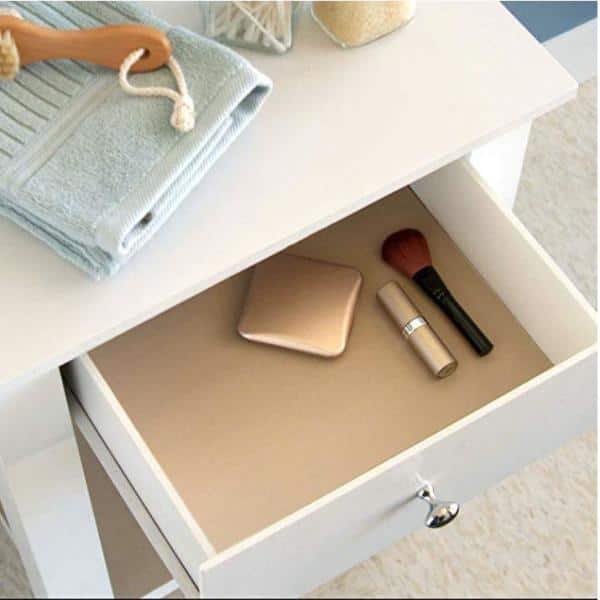 Con-Tact Grip Taupe Shelf/Drawer Liner (4)