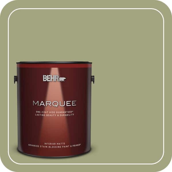 BEHR PREMIUM PLUS #410F-4 Mother Nature Enamel Low Odor & Primer (4)
