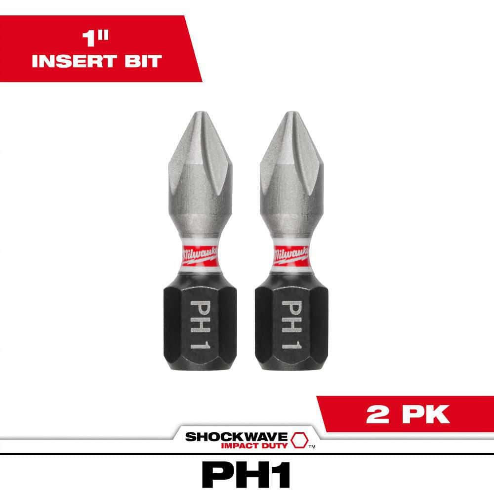 Milwaukee SHOCKWAVE Impact Duty #3 Alloy Steel Insert Bit