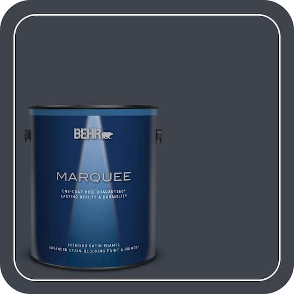 BEHR PREMIUM PLUS #ECC-23-3 Blackbird Enamel Low Odor & Primer (4)