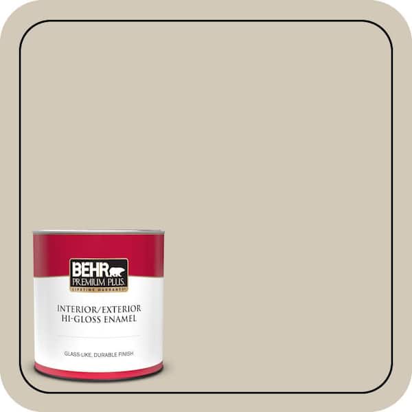 BEHR PREMIUM PLUS #750C-3 Sandstone Cliff Enamel & Primer Color Sample (4)