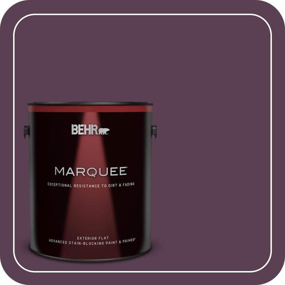 BEHR MARQUEE 1 gal. #PPU17-03 Vixen Flat Exterior Paint & Primer