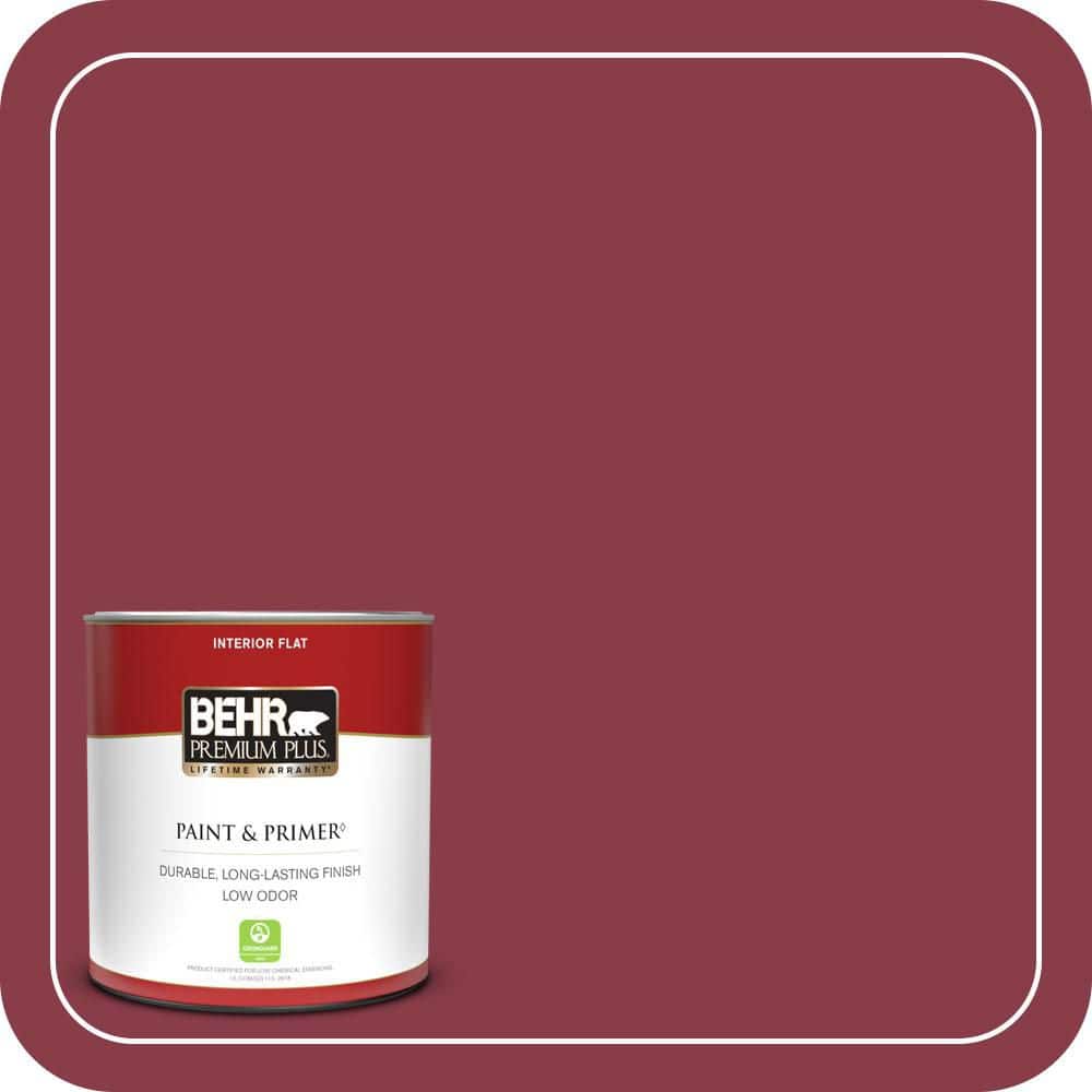 BEHR PREMIUM PLUS #130D-7 Cranapple Enamel Low Odor & Primer (1)