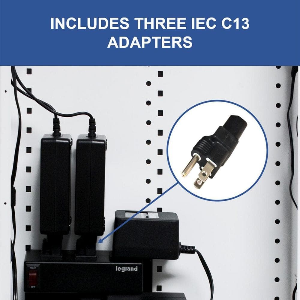 Legrand On-Q Half Width Structured Media Enclosure Power Strip Module (3)