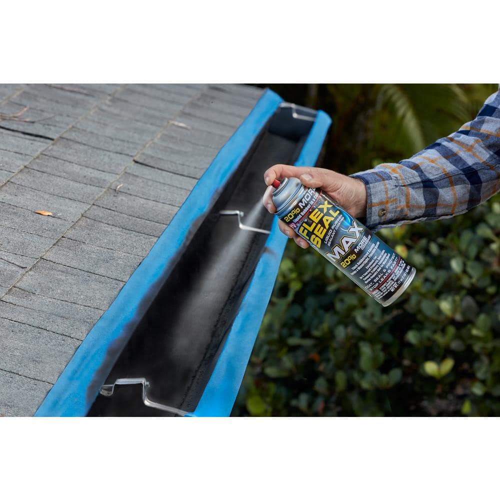 FLEX SEAL FAMILY OF PRODUCTS Flex Seal MAX Clear 17 oz. Aerosol Liquid Rubber Sealant Coating (4-Pack) (2)