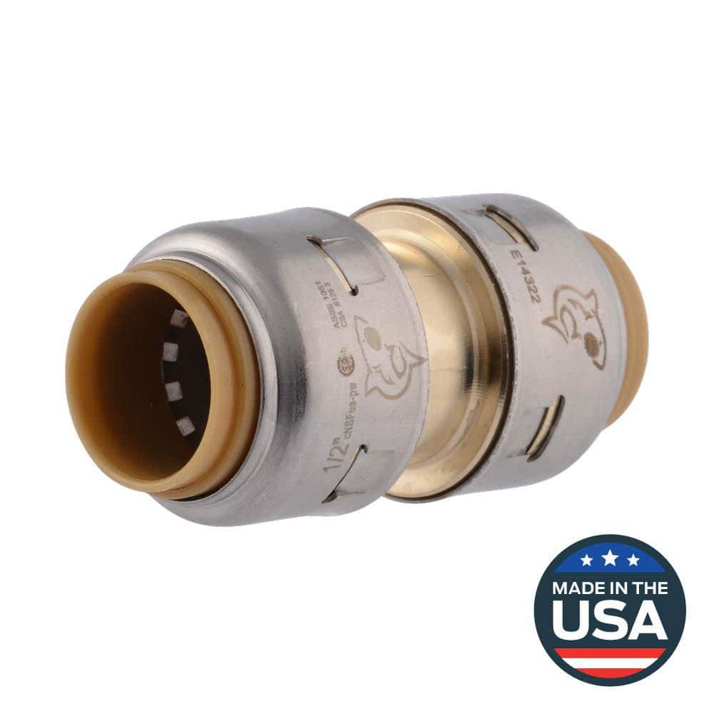 SharkBite Max 3/4 in. Push-to-Connect Brass Coupling Fitting Pro Pack