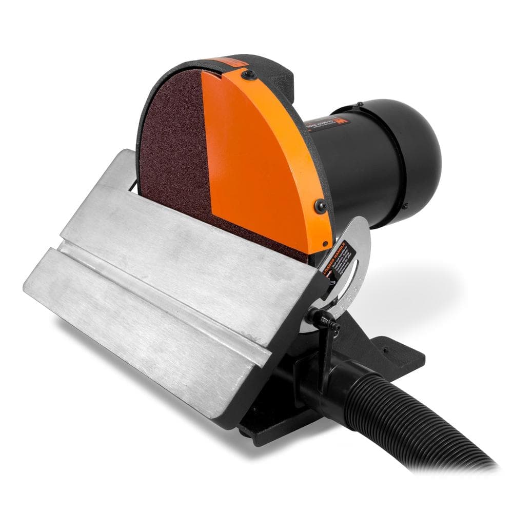WEN Corded 12 in. Benchtop Disc Sander with Miter Gauge and Dust Collection System (3)