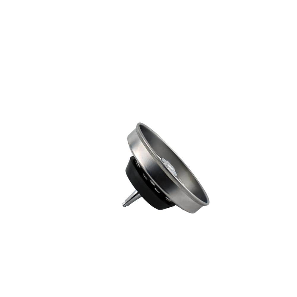 KEENEY 3.5 in. Plastic Fixed Post Style Kitchen Sink Strainer in Stainless Steel (3)