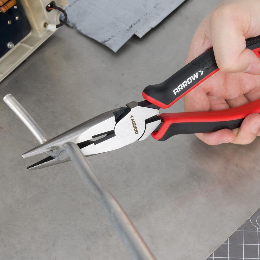 Arrow Fastener 8in. Long Nose Plier (3)