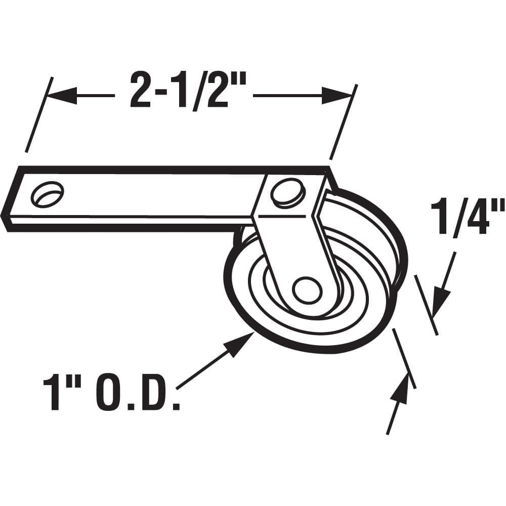 Prime-Line 1 in. Steel Roller Screen Door Tension Springs (2-pack) (2)