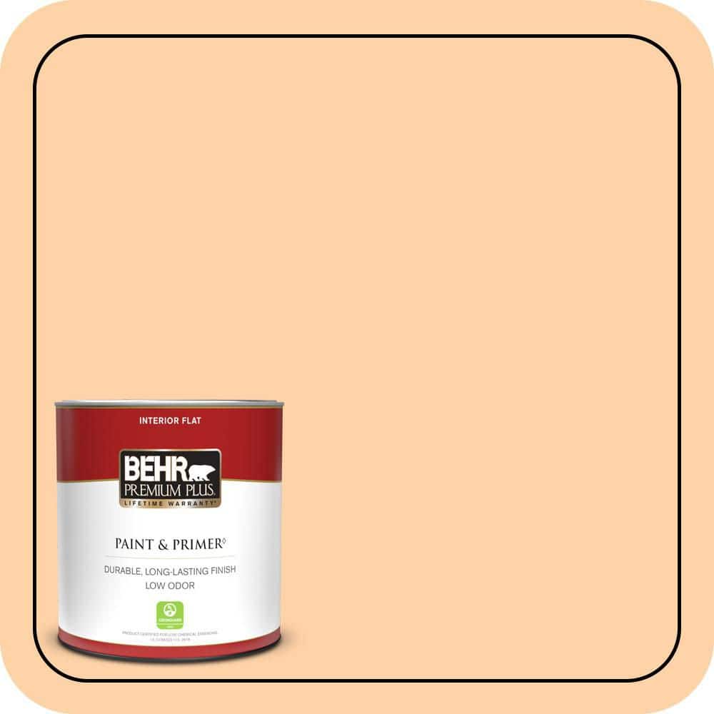 BEHR PREMIUM PLUS #P220-3 Tropical Fruit Enamel Interior/Exterior Paint & Primer Color Sample (1)