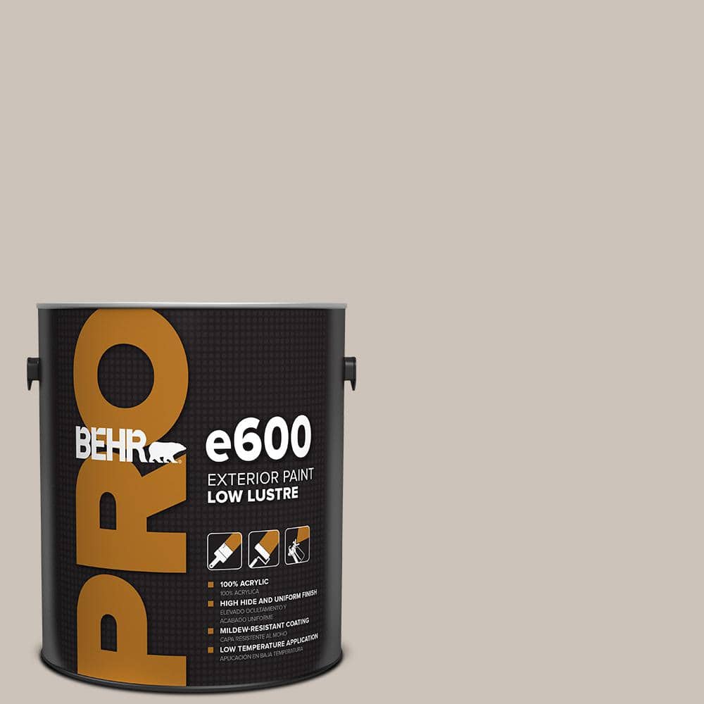 BEHR PRO 1 gal. #N200-2 Doeskin Gray Low Luster Exterior Paint