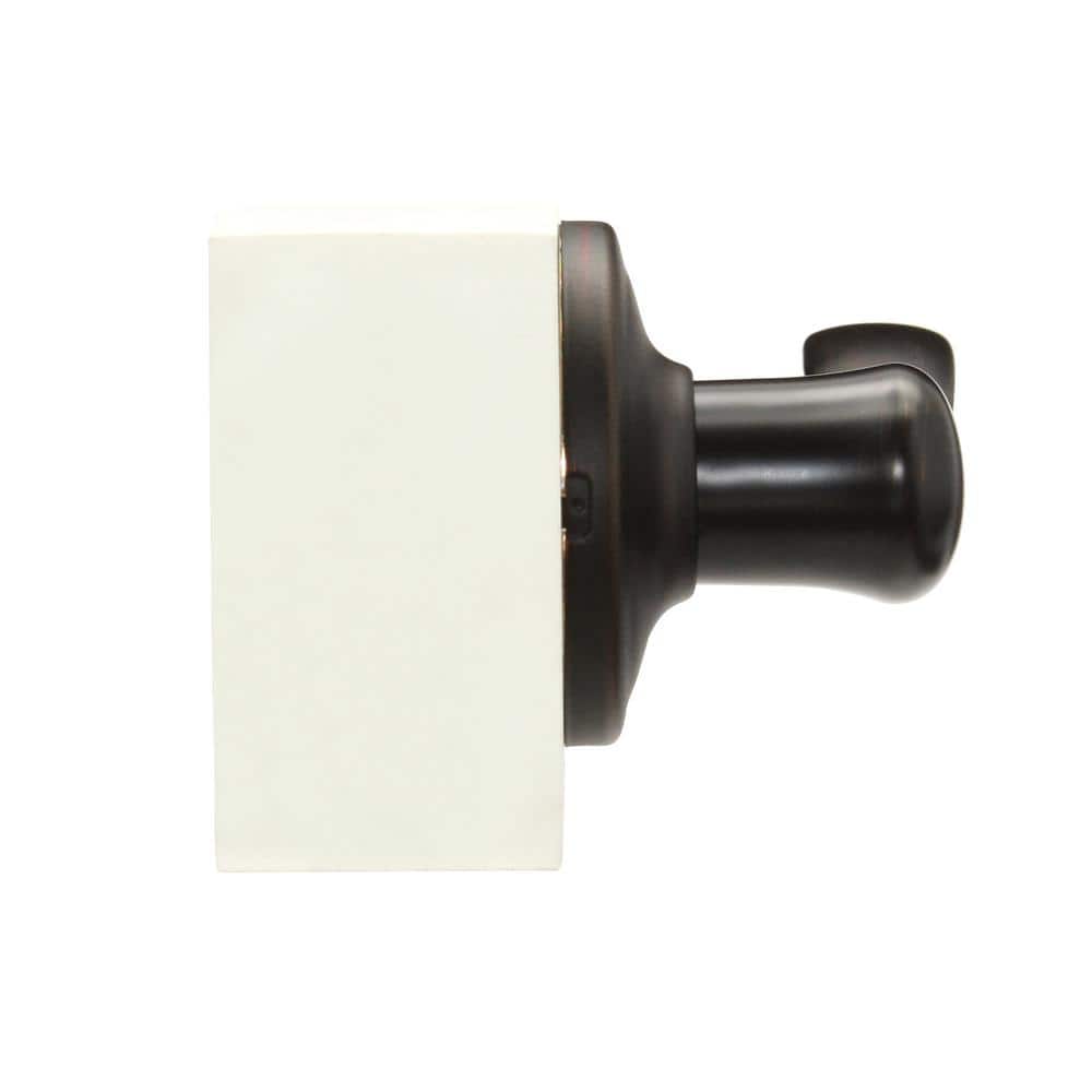 Kwikset Tustin Venetian Bronze Right-Handed Half-Dummy Door Handle with Microban Antimicrobial Technology (3)