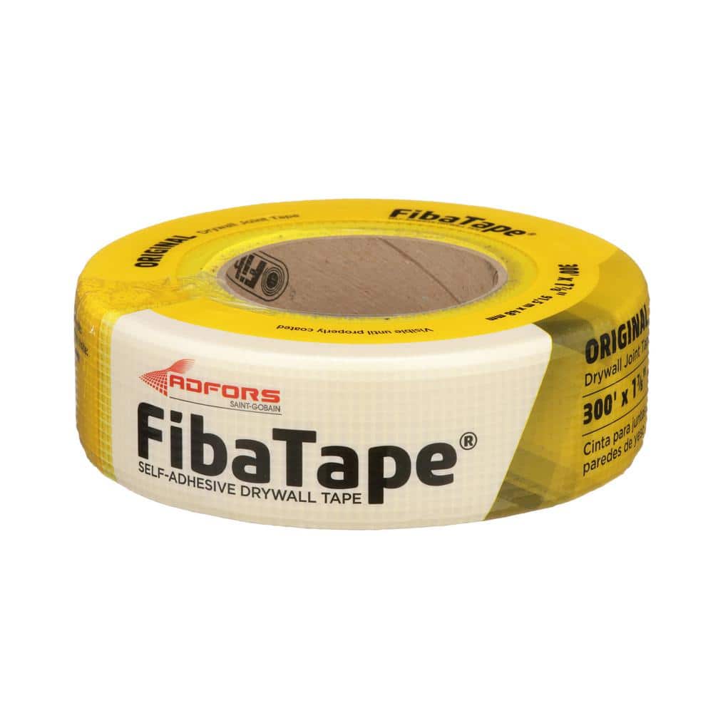 Saint-Gobain ADFORS FibaTape Standard Yellow 1-7/8 in. Self-Adhesive Mesh Drywall Joint Tape
