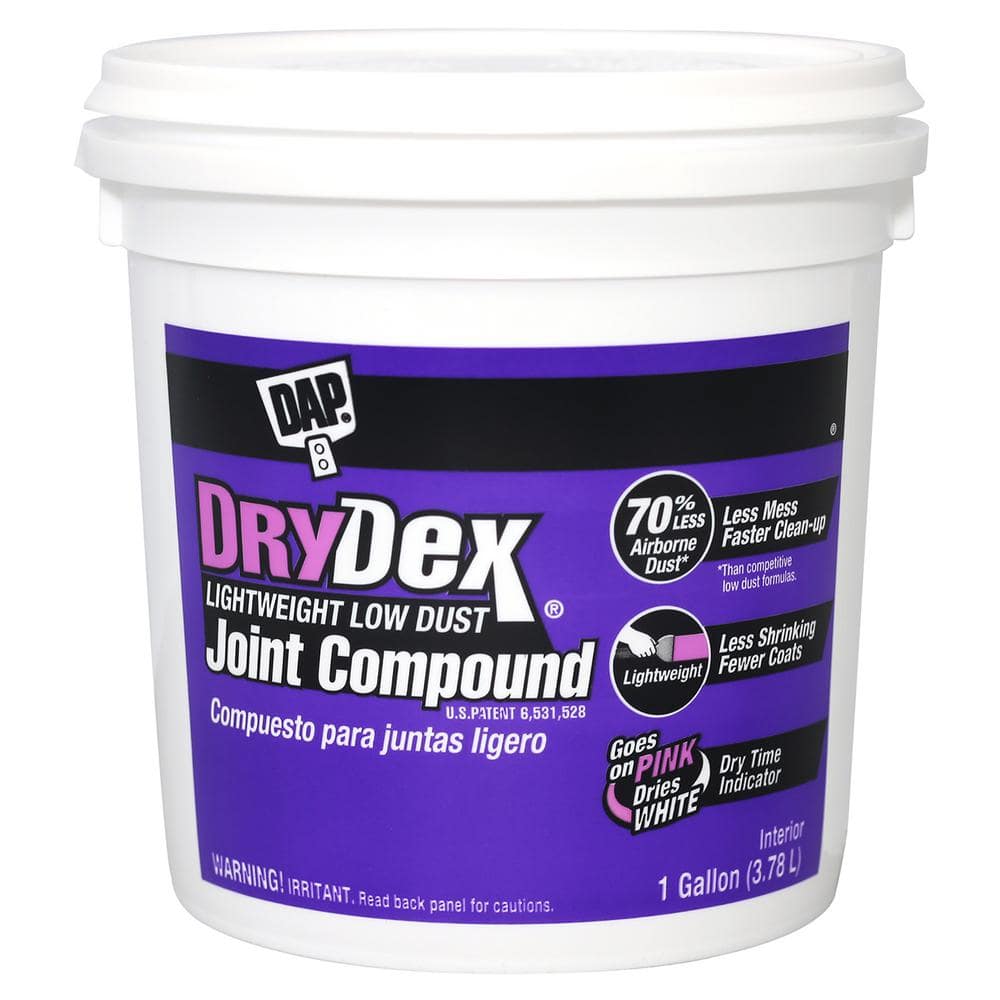 DAP DryDex 128oz Lightweight Low dust Interior Joint Compound (1)