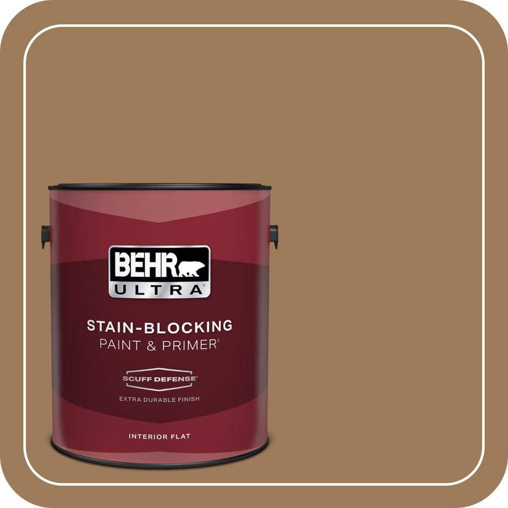 BEHR ULTRA 1 gal. #N270-6 Westminster Extra Durable Flat Interior Paint & Primer (1)