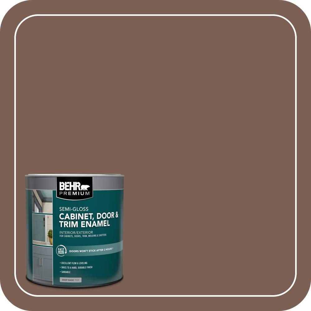 BEHR PREMIUM 1 qt. #MQ1-57 Secret Journal Semi-Gloss Enamel Interior/Exterior Cabinet, Door & Trim Paint