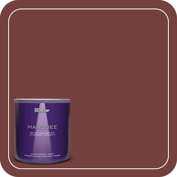 BEHR PREMIUM PLUS #ECC-27-1 Red Pines Enamel Low Odor & Primer (3)