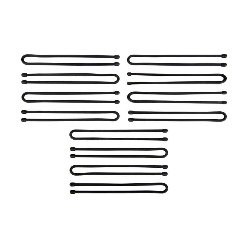 Nite Ize 12 in. Gear Tie Propack in Black (12-Pack) (3)