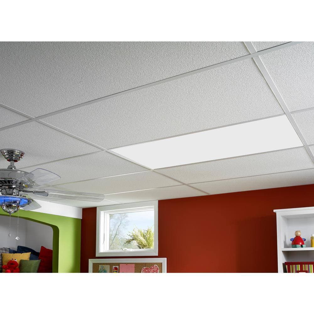 OPTIX 24 in. x 24 in. White Cracked Ice Acrylic Lighting Panel (20-Pack) (3)