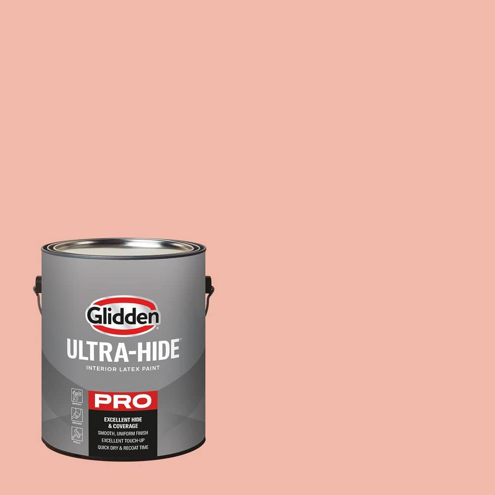 Glidden Ultra-Hide 1 gal. PPG1194-4 Sweet Sheba Ultra Flat Interior Paint