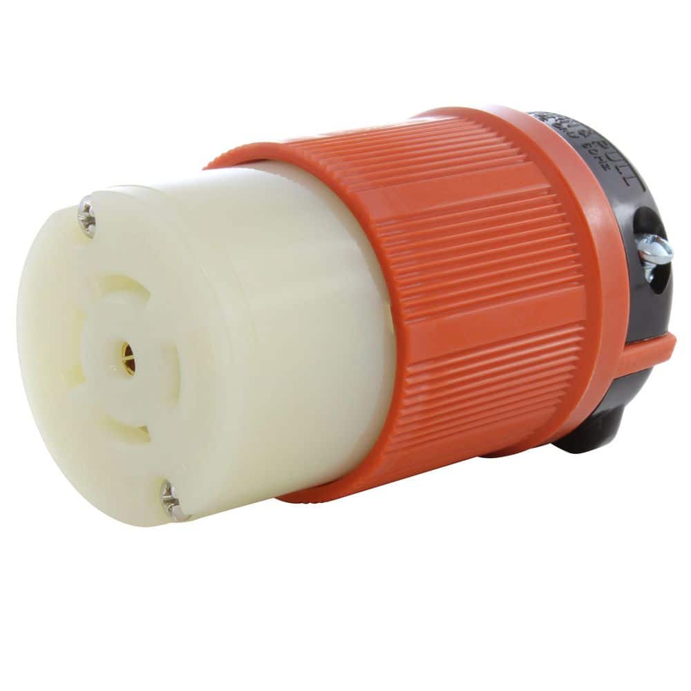 AC WORKS NEMA L21-20R 20A 3-Phase 120/208V 3PY, 5-Wire Locking Female UL, C-UL Approval (1)
