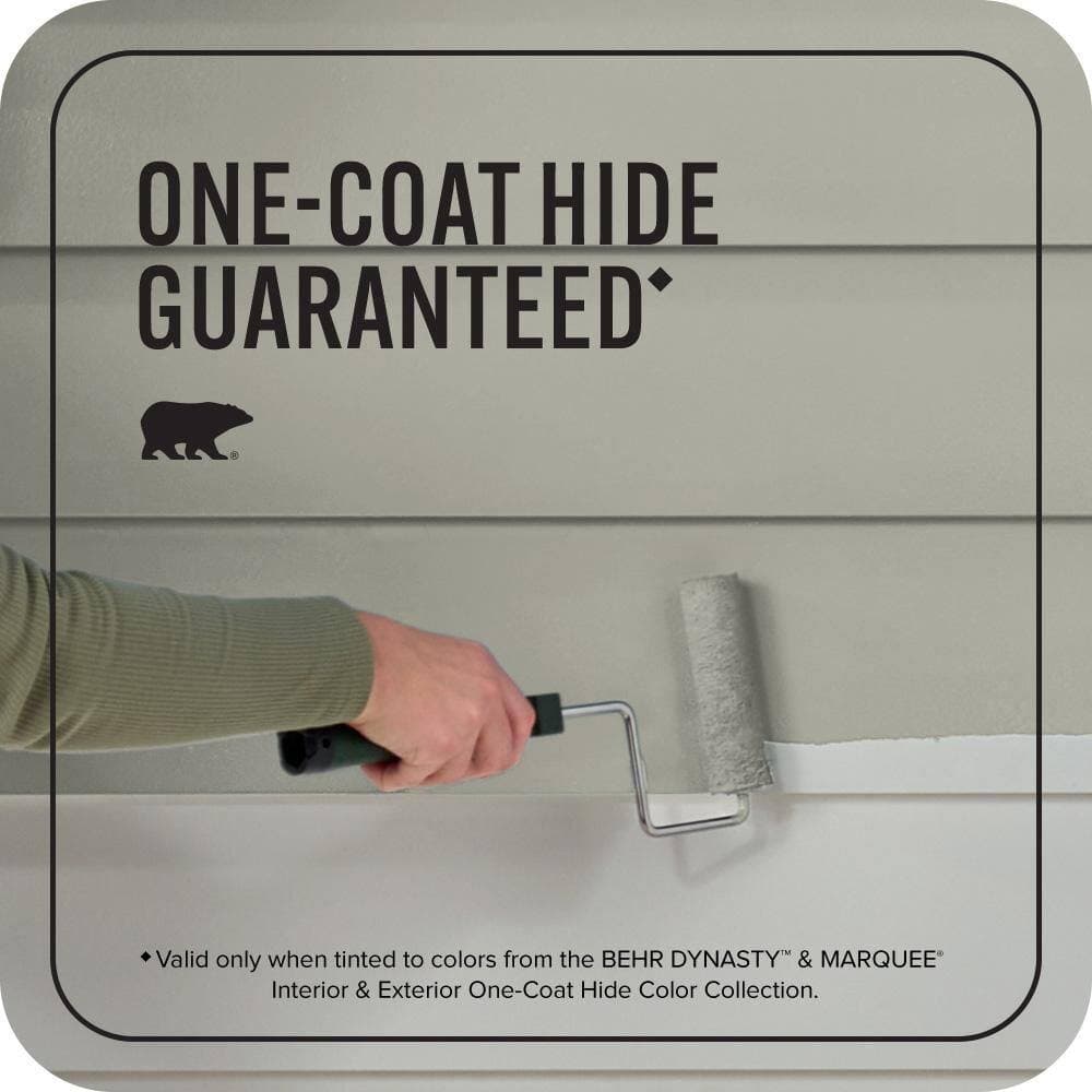 BEHR MARQUEE 5 gal. #N370-4A Historical Gray Flat Exterior Paint & Primer (3)